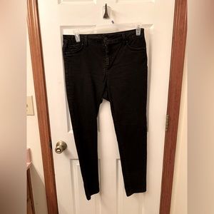 SZ 12, black D.Jeans. Stretch, skinny jeans.